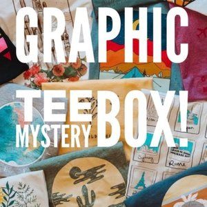 👕10 T-shirts👕Men MYSTERY BOX Mixed Themes👕